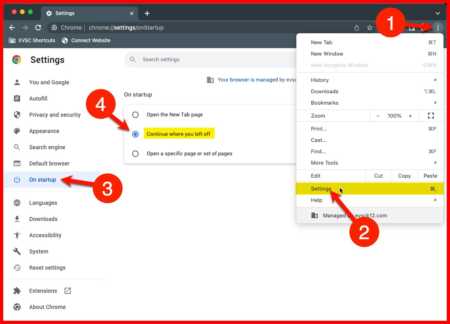 How to Continue Where You Left Off - Google Chrome